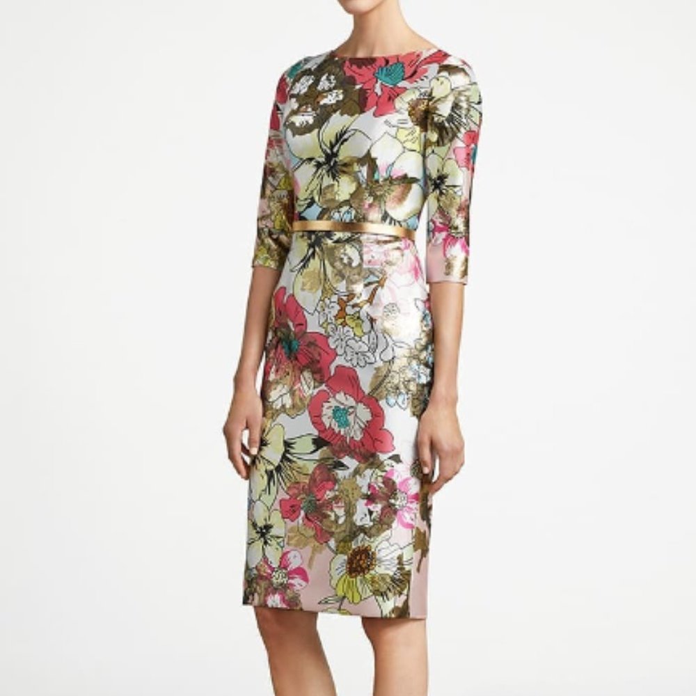 Brand New Frascara Size 6 Floral Dress